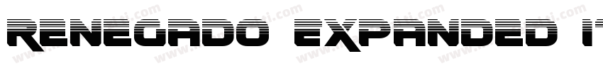 Renegado Expanded It字体转换